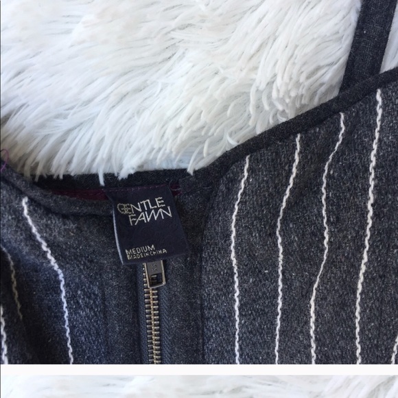 Anthropologie Gentle Fawn Zipper-Front Dress - Picture 4 of 5